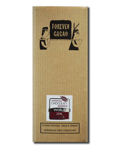 72% Ashaninka Bean to Bar 2016 European & World Silver International Chocolate Award Winner